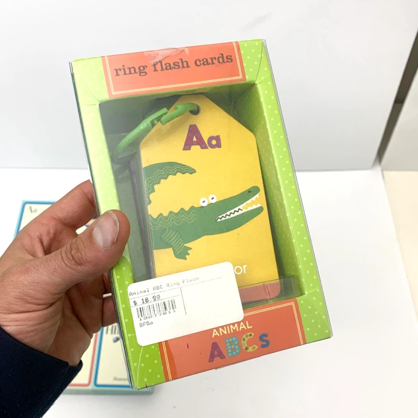 ABC Flash Cards Alphabet Learning Cards Kids Educational Toy - photo 3