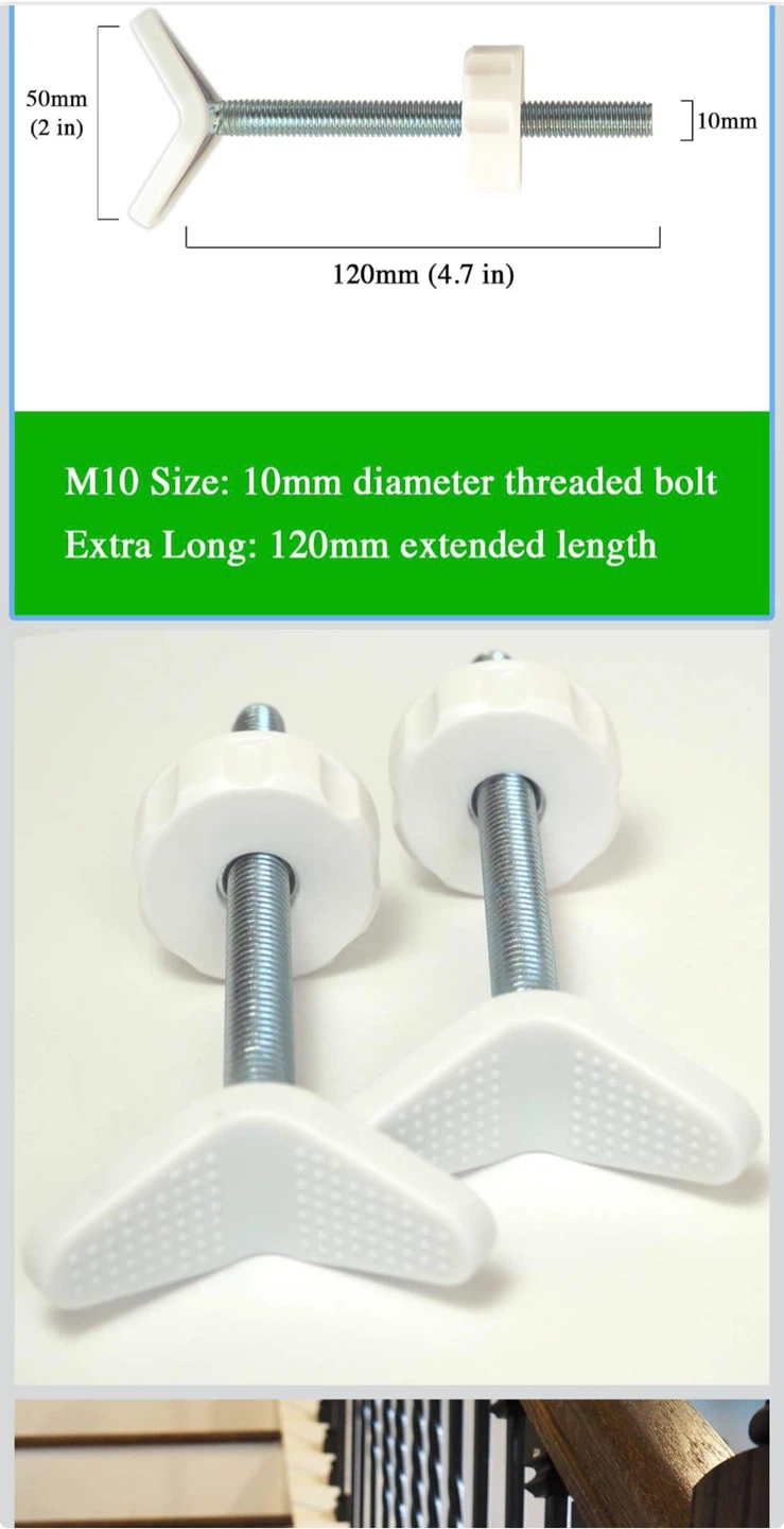 Baby Gate Guru Safety Gate Y-Spindle Rods for Banisters - photo 3