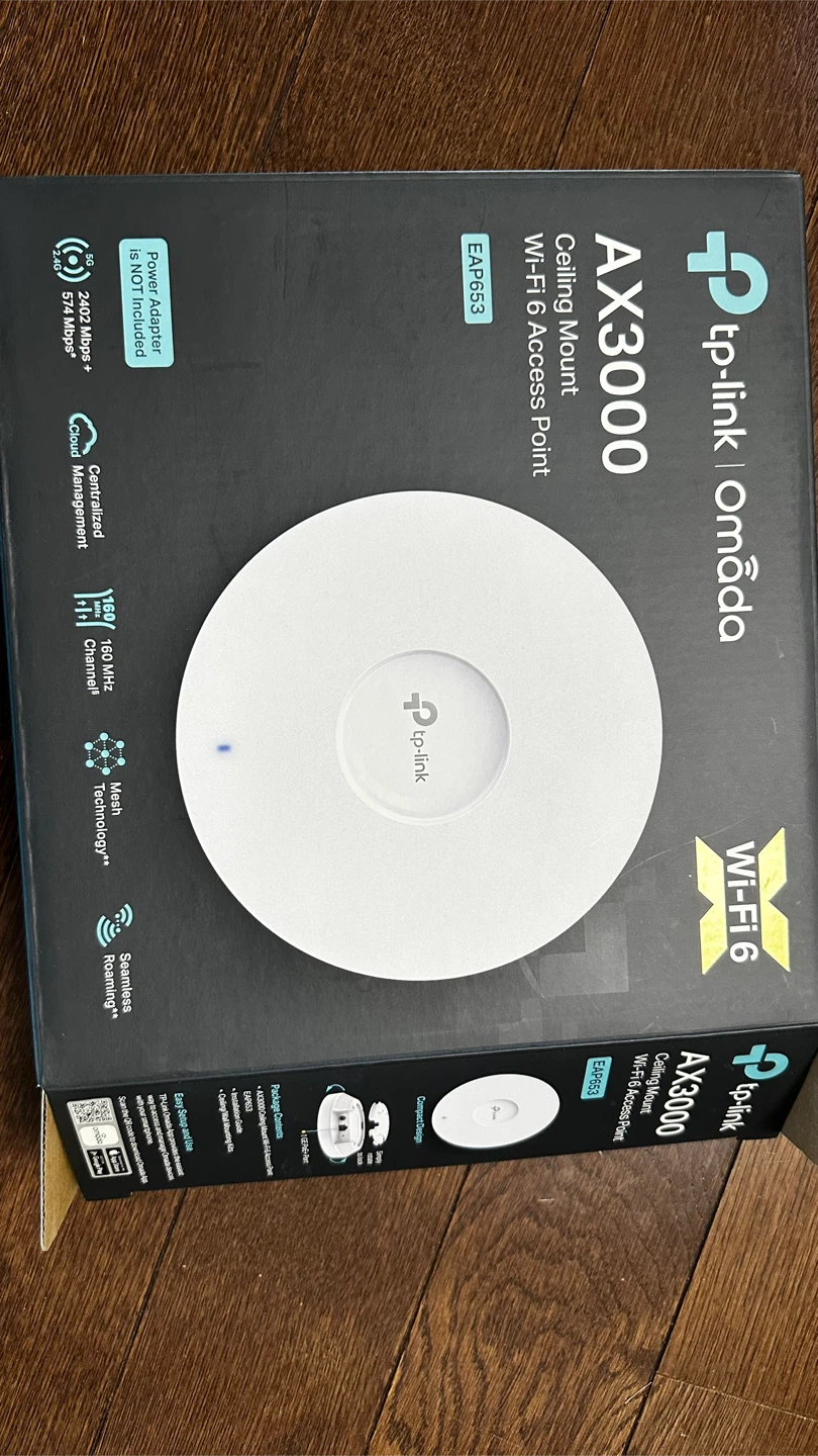 TP-Link AX3000 Wi-Fi 6 Access Point (EAP653)