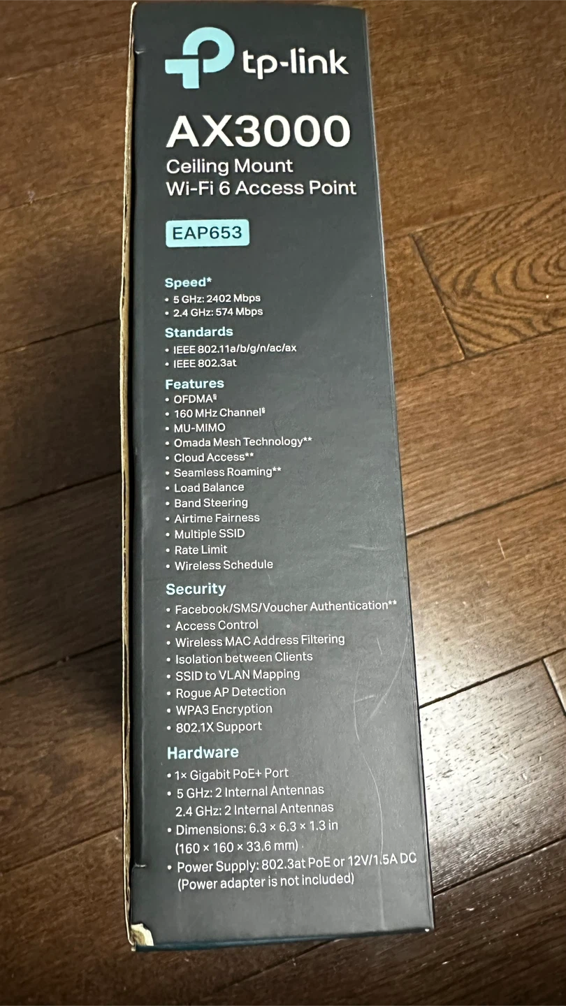 TP-Link AX3000 Wi-Fi 6 Access Point (EAP653) - photo 2