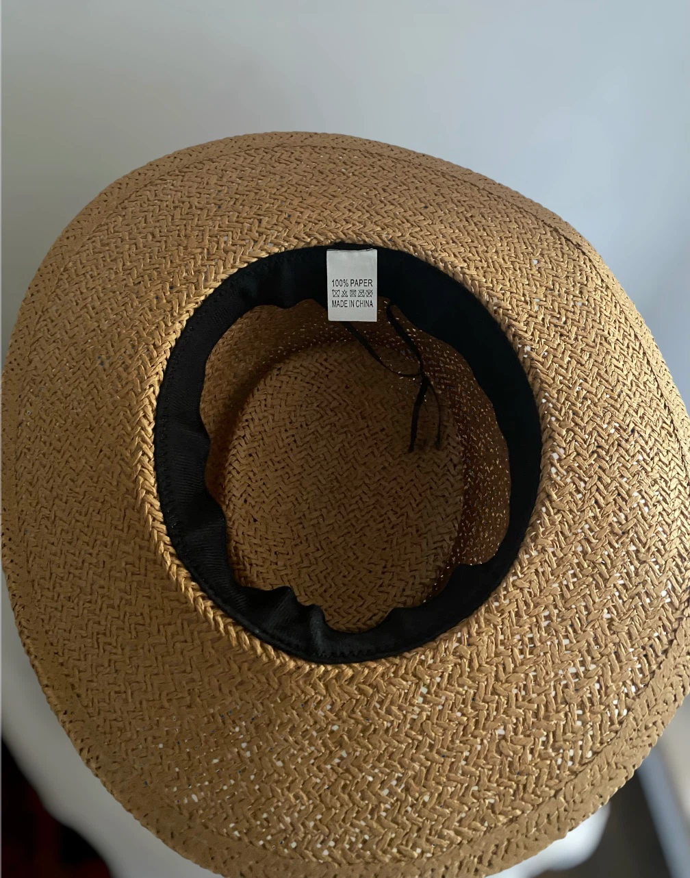 Straw Sun Hat with Cream Ribbon - photo 3