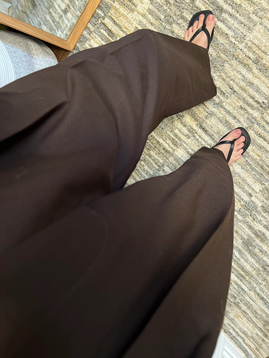 ARKET Tapered Trousers - Brown - photo 3