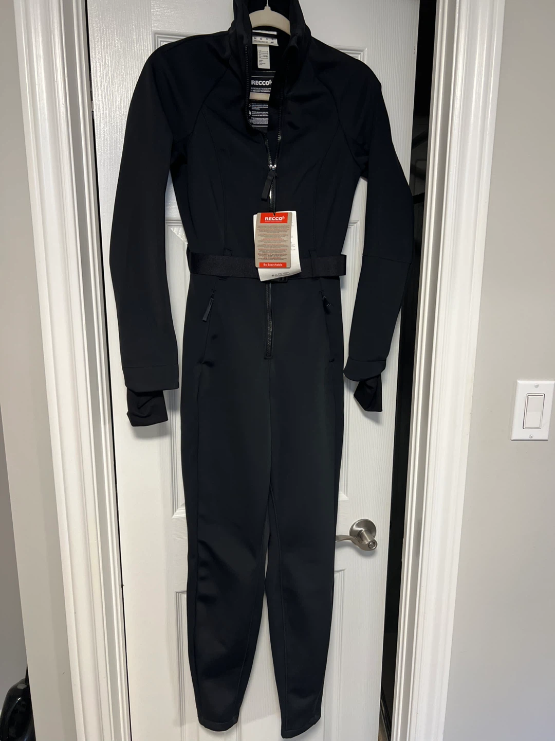 H&M Move Ski Collection Ski Suit Black Size S