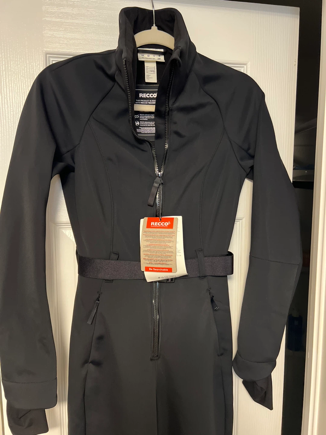 H&M Move Ski Collection Ski Suit Black Size S - photo 2