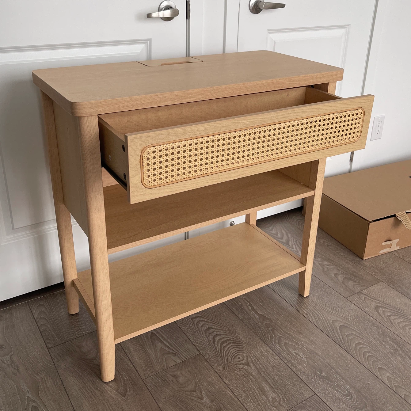 Console Table with Power Outlet