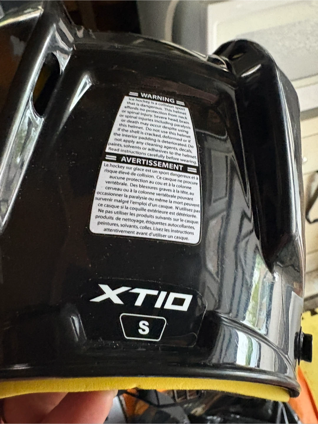 CCM XTIO Hockey Helmet with Cage - Youth Size S - photo 5