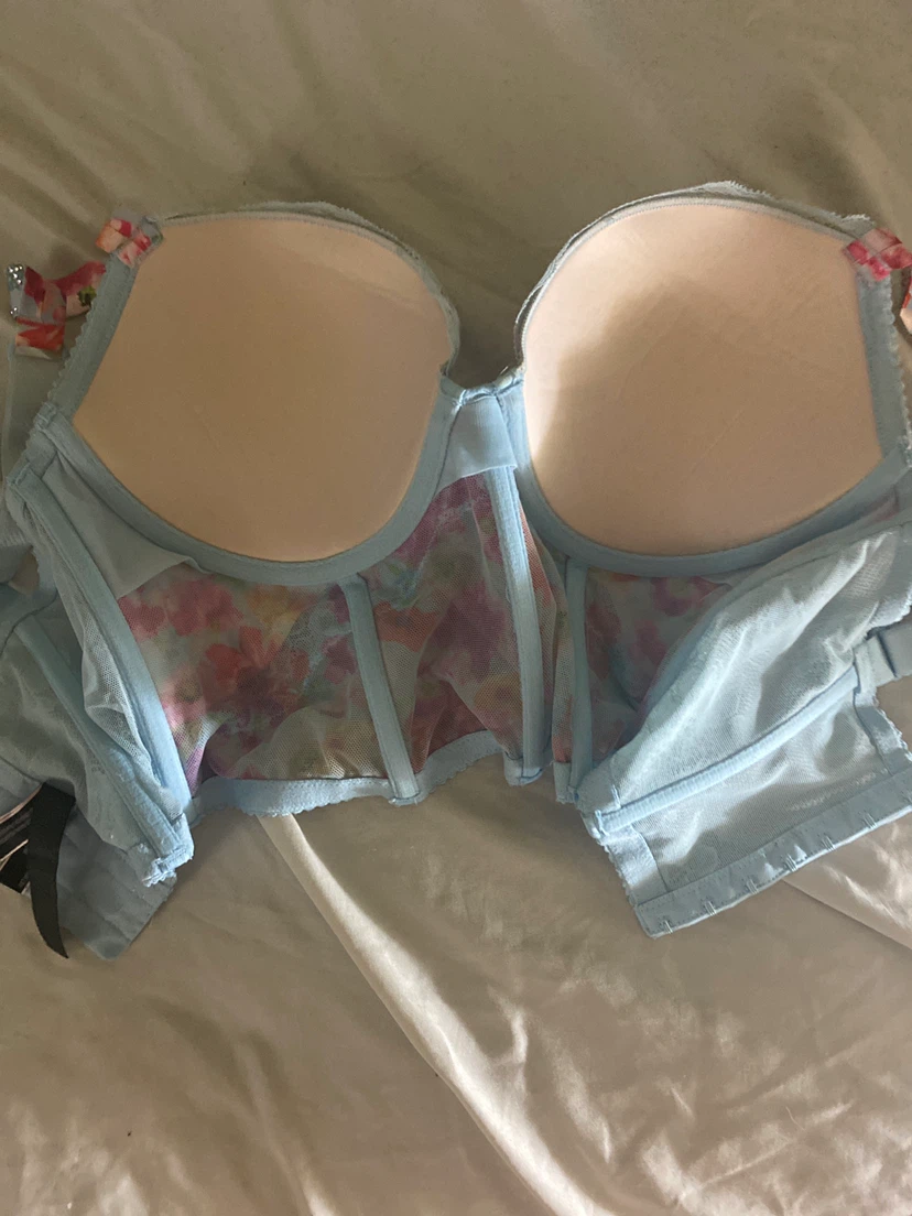 Victoria's Secret Floral Corset Bra 32DD - photo 2