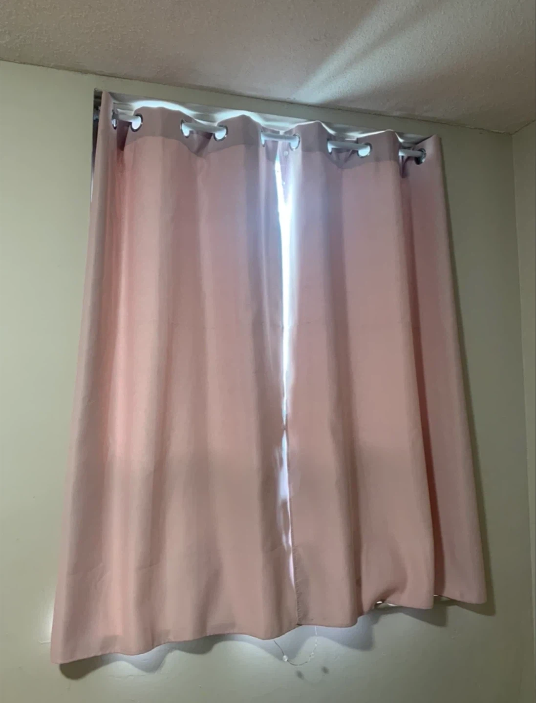 Pink Curtains