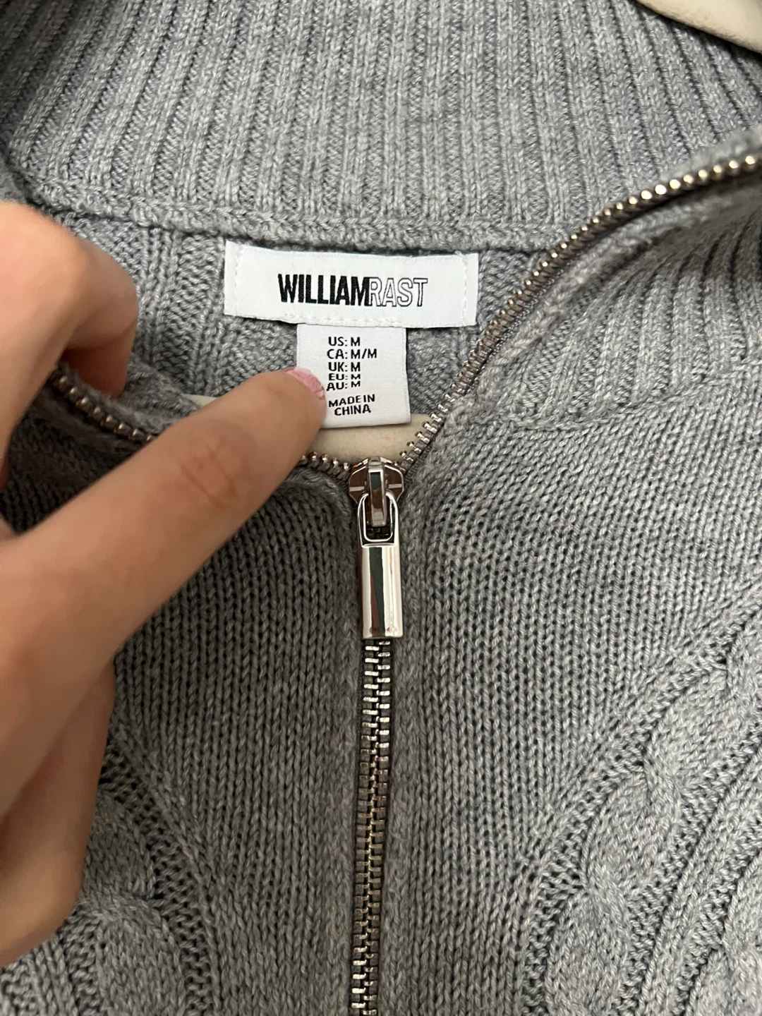 William Rast Grey Sweater - photo 4
