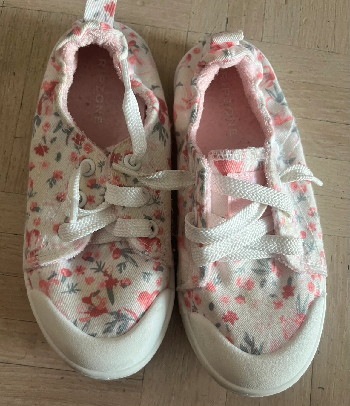 Ripzone Floral Canvas Shoes Girls Size US 12