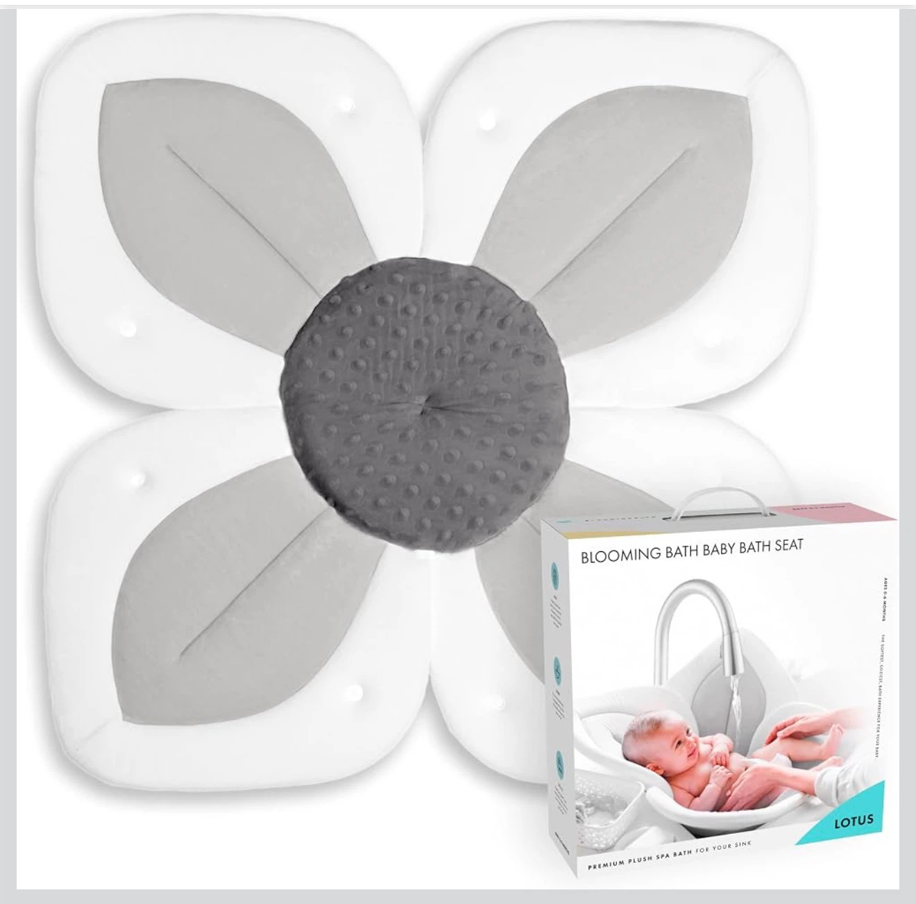 Lotus Blooming Bath Baby Bath Seat - photo 4
