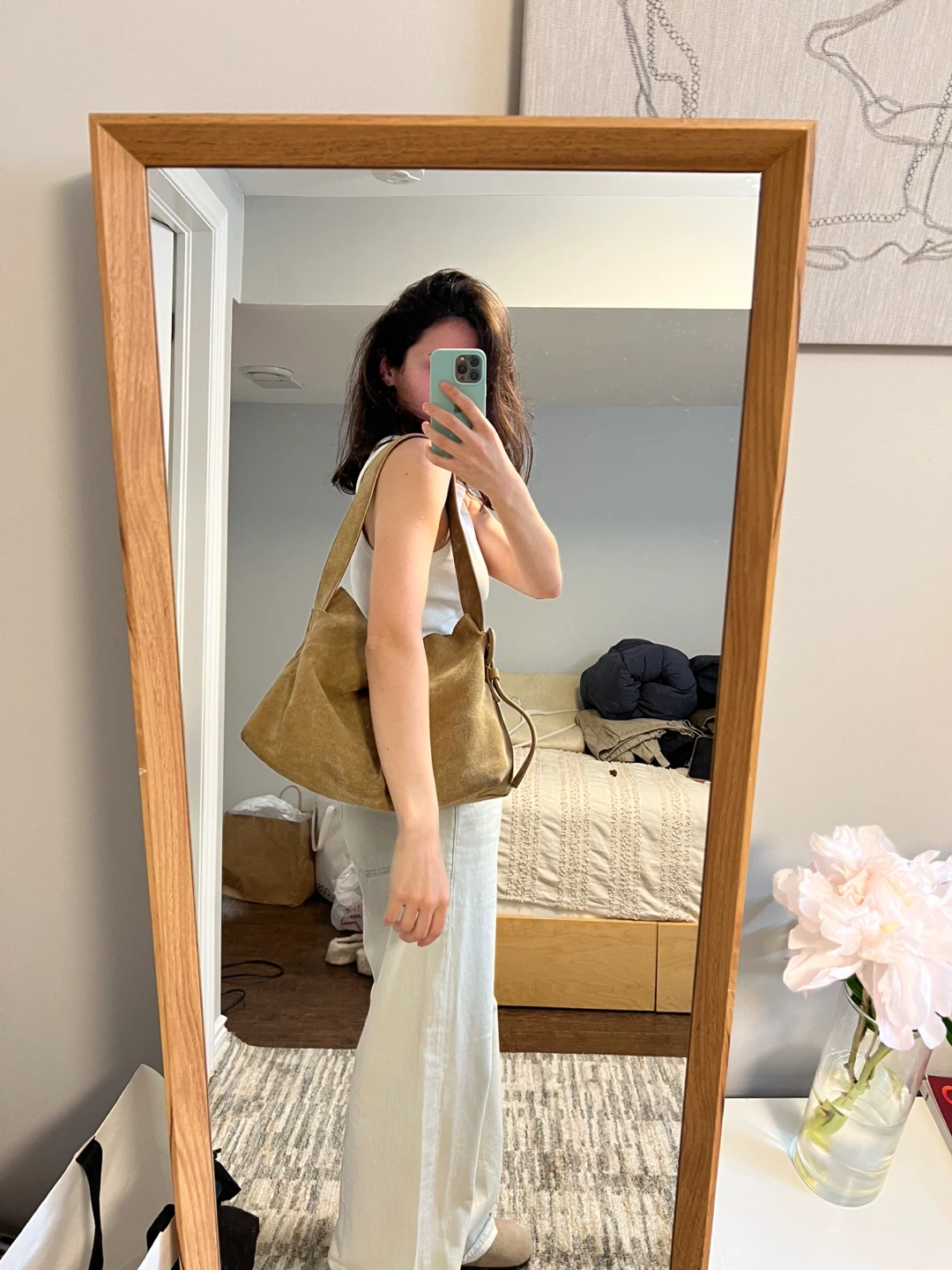 Arket Suede Shoulder Bag - photo 2