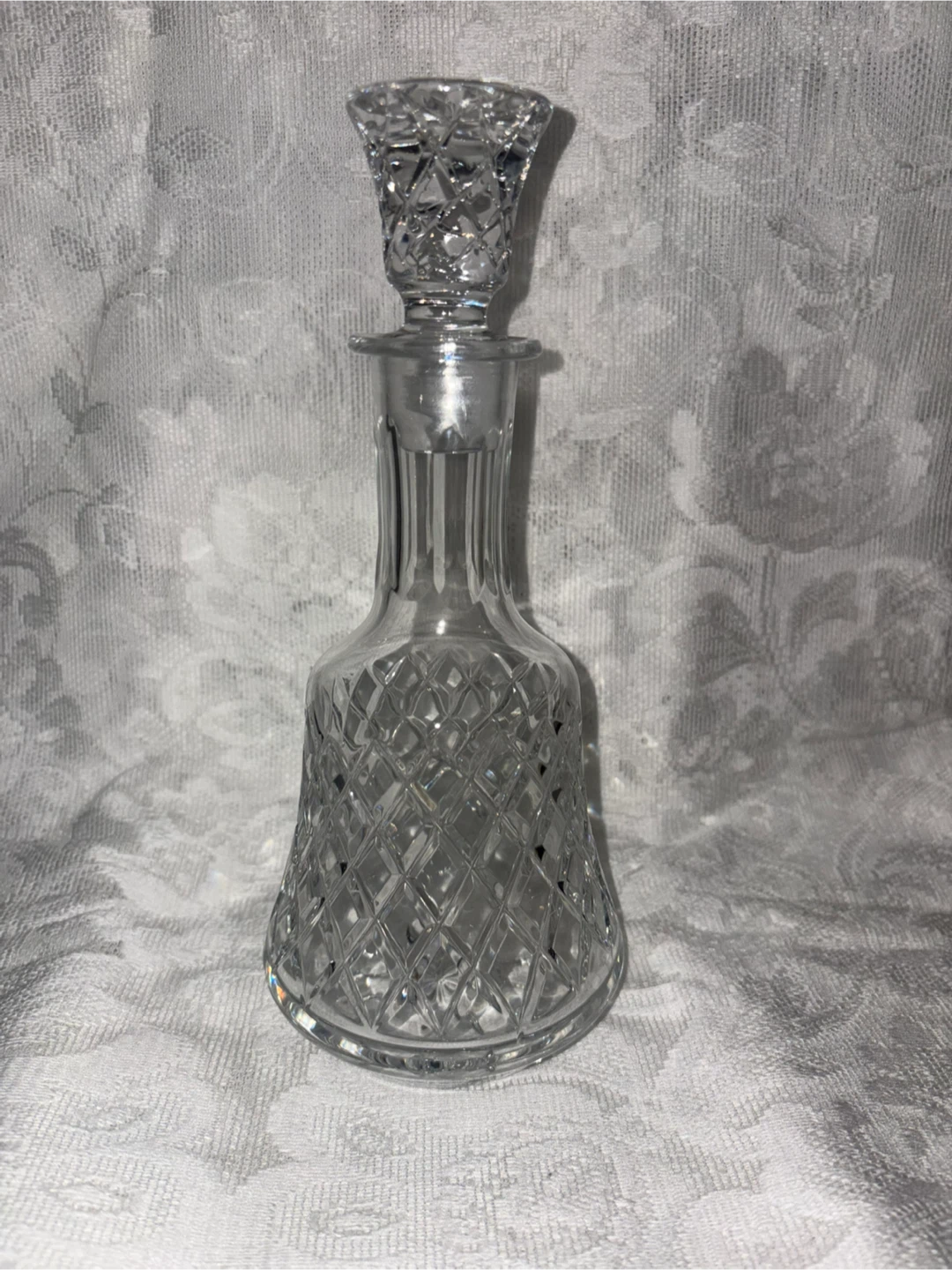 Vintage Waterford Crystal Decanter & matching stopper