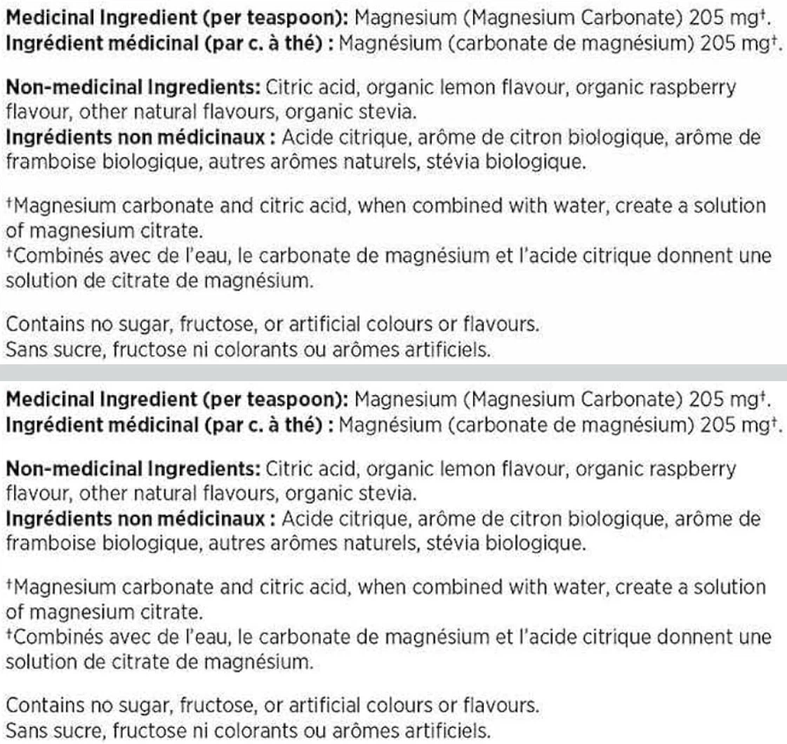 Natural Calm Magnesium Powder (567g) - photo 2