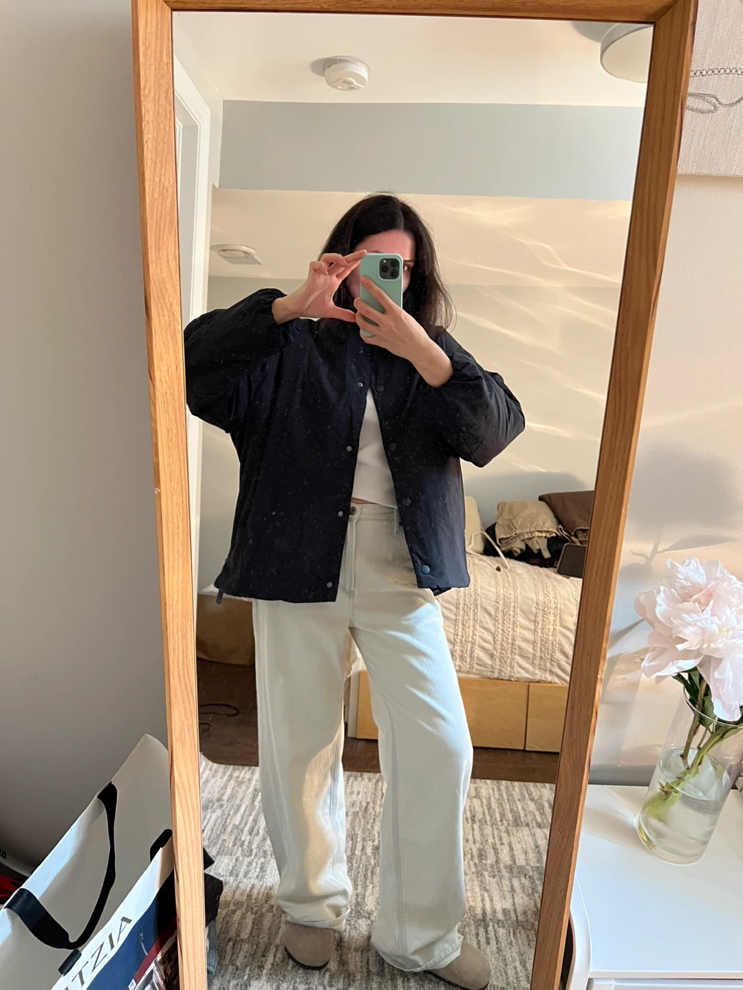 ZARA Black Puffer Jacket