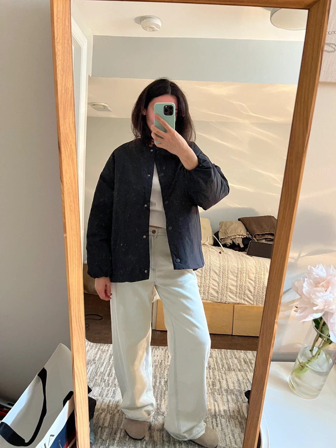 ZARA Black Puffer Jacket - photo 2