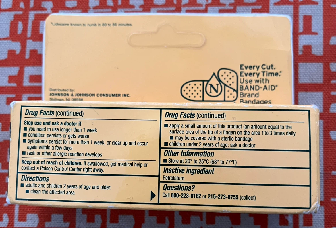 Neosporin Maximum Strength Lidocaine Ointment 0.5 oz - photo 2