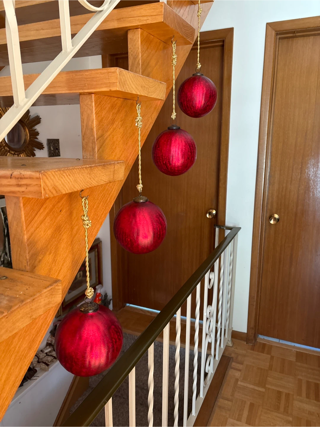 Glass Christmas decorations