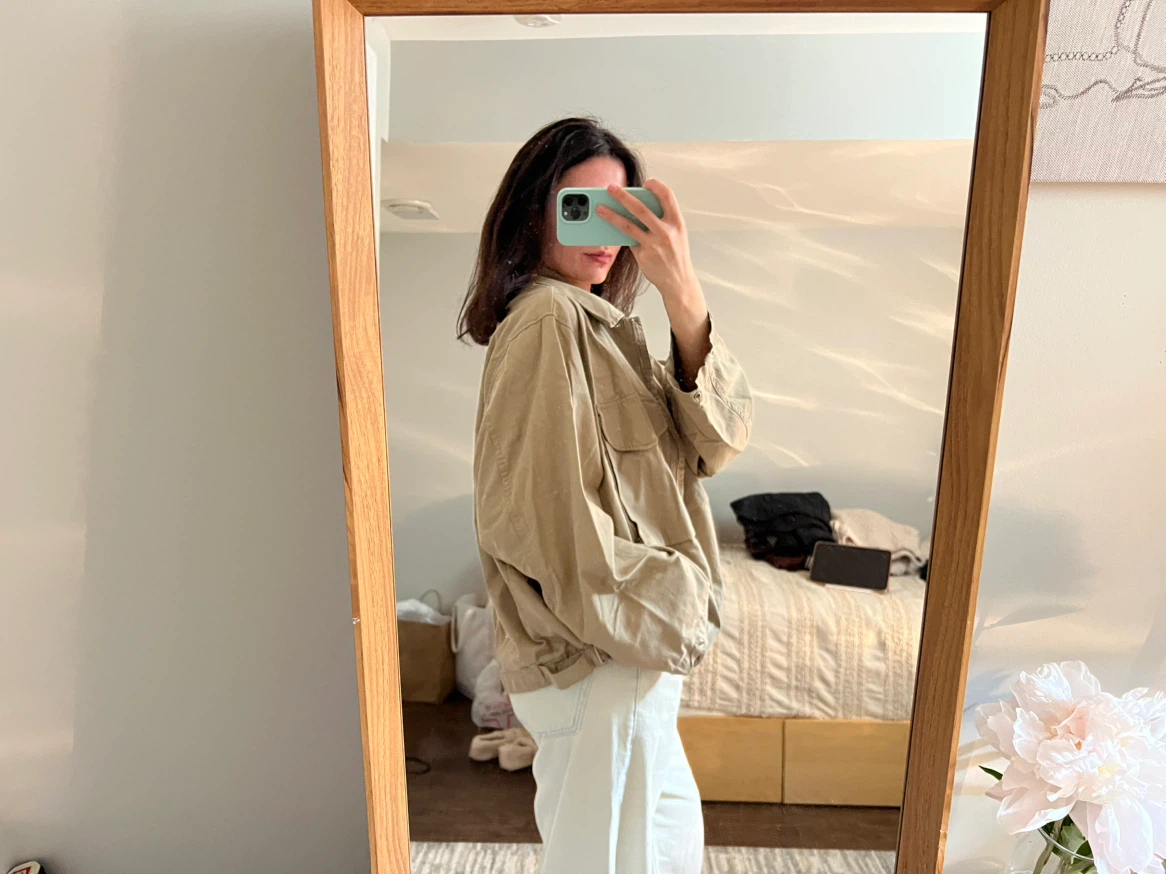 H&M Beige Utility Jacket