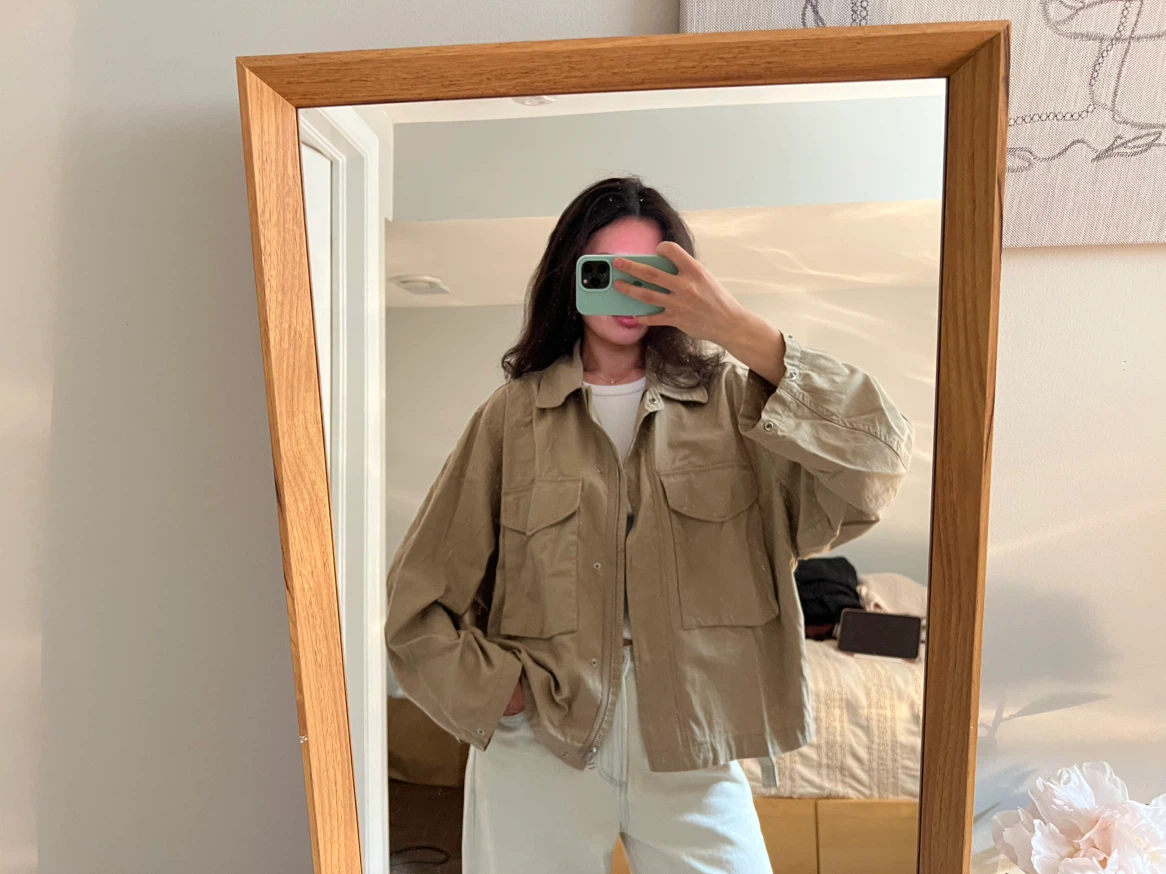 H&M Beige Utility Jacket - photo 3