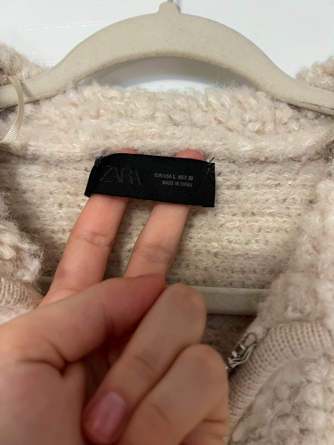 Zara Teddy Fleece Cropped Jacket - photo 5
