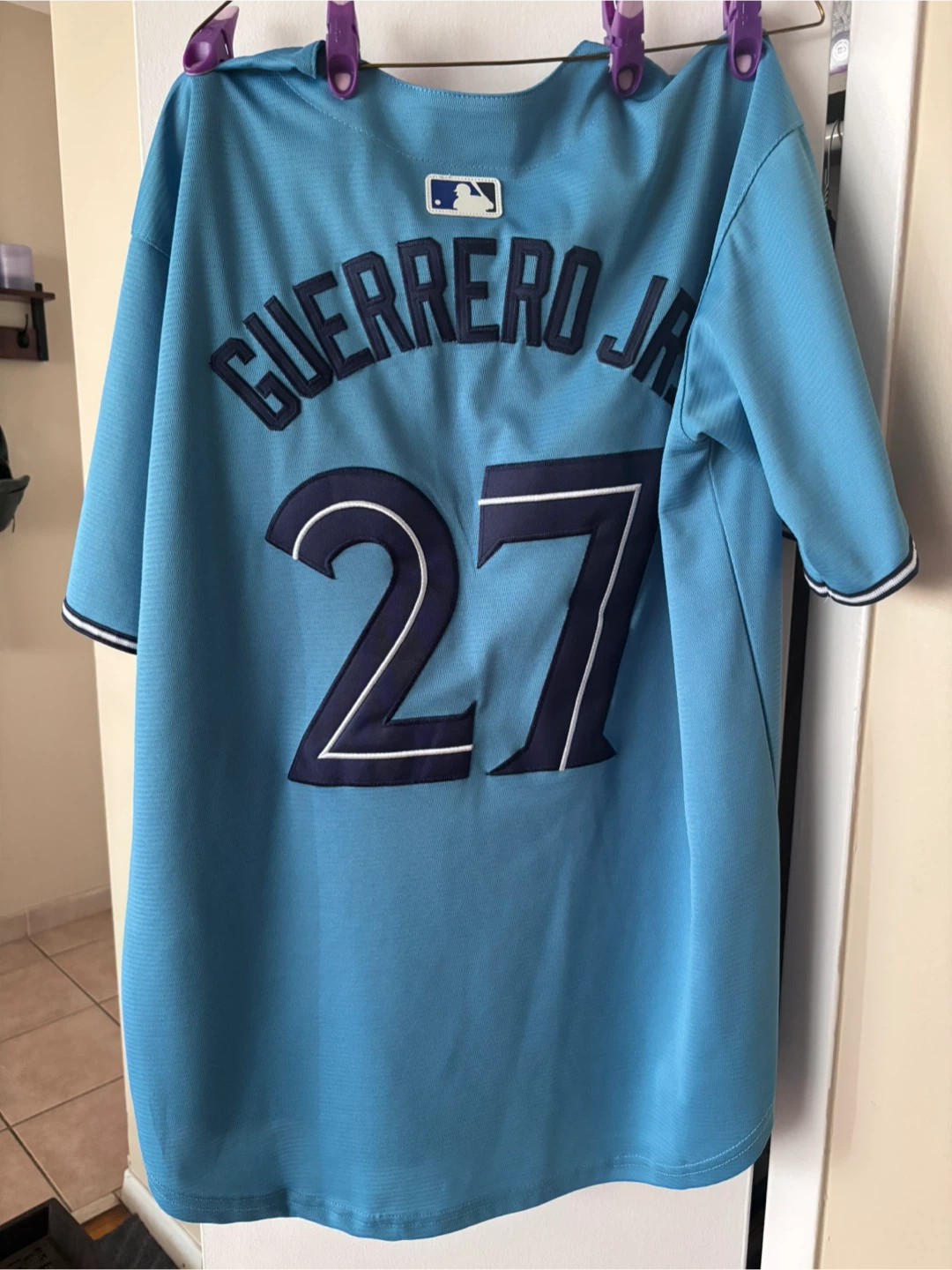 Toronto Blue Jays Vladdy Guerrero Jr. 27 Baseball Jersey - photo 3