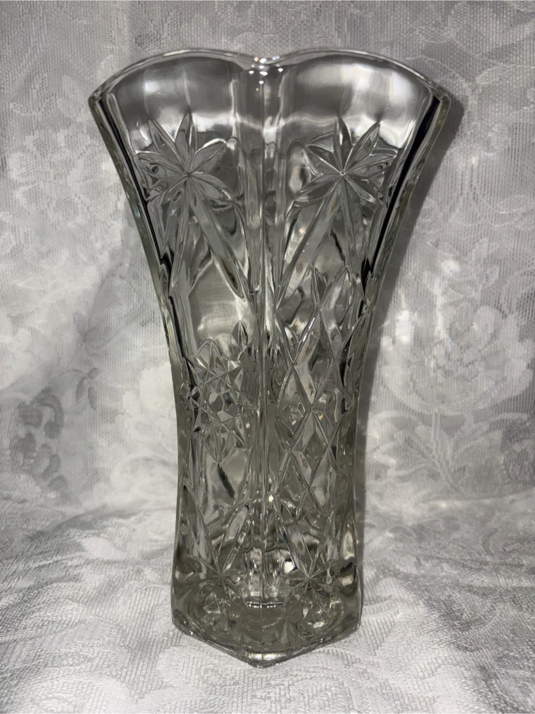 Star of David 10” flower vase