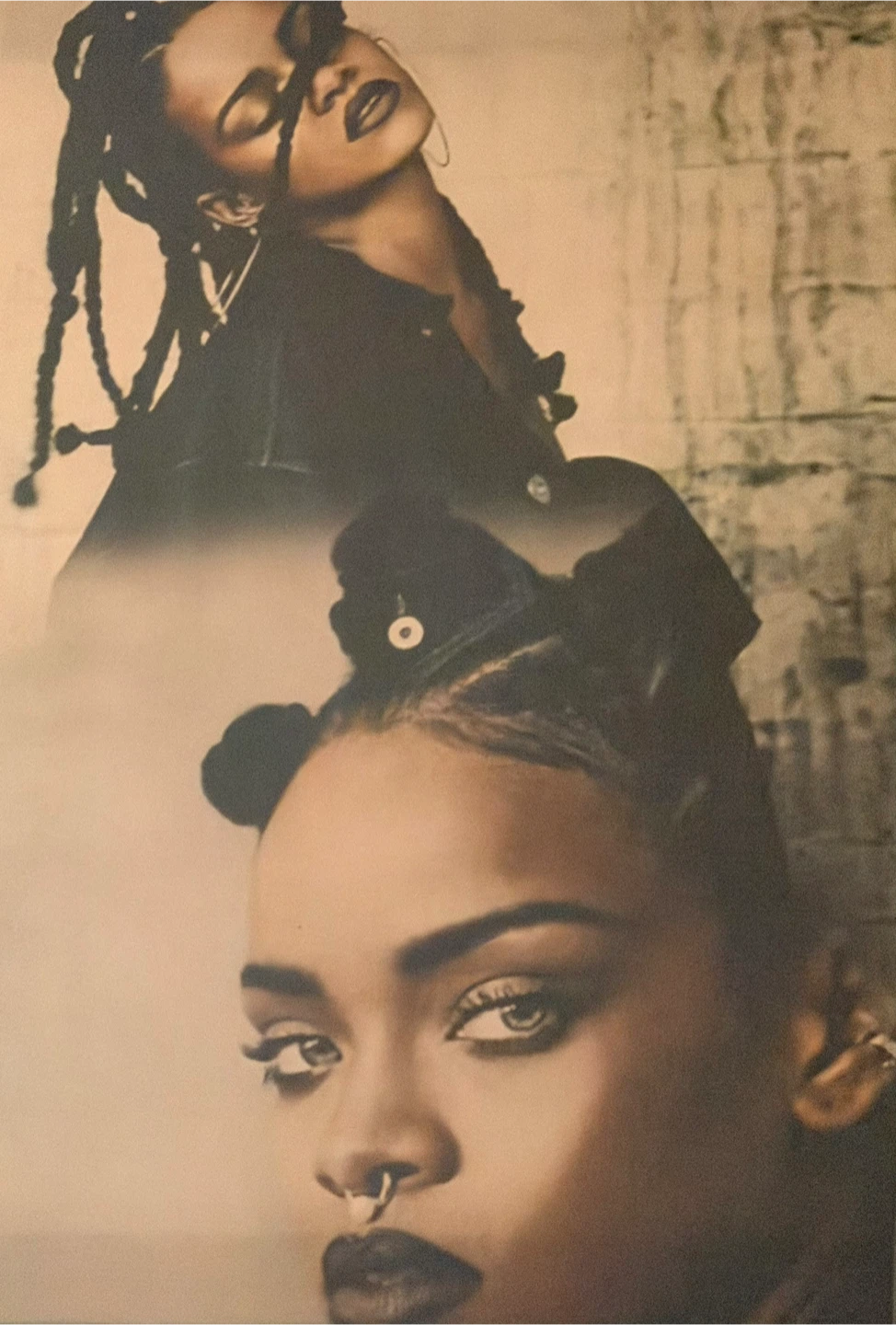 Rihanna Collage Photo Canvas 18x24 Print Gallery Wrap - photo 3
