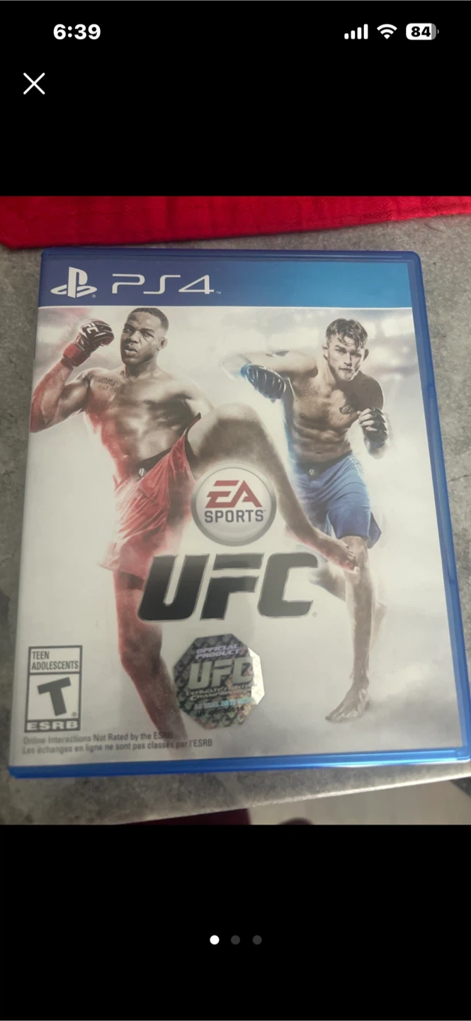 EA Sports UFC PS4 Game