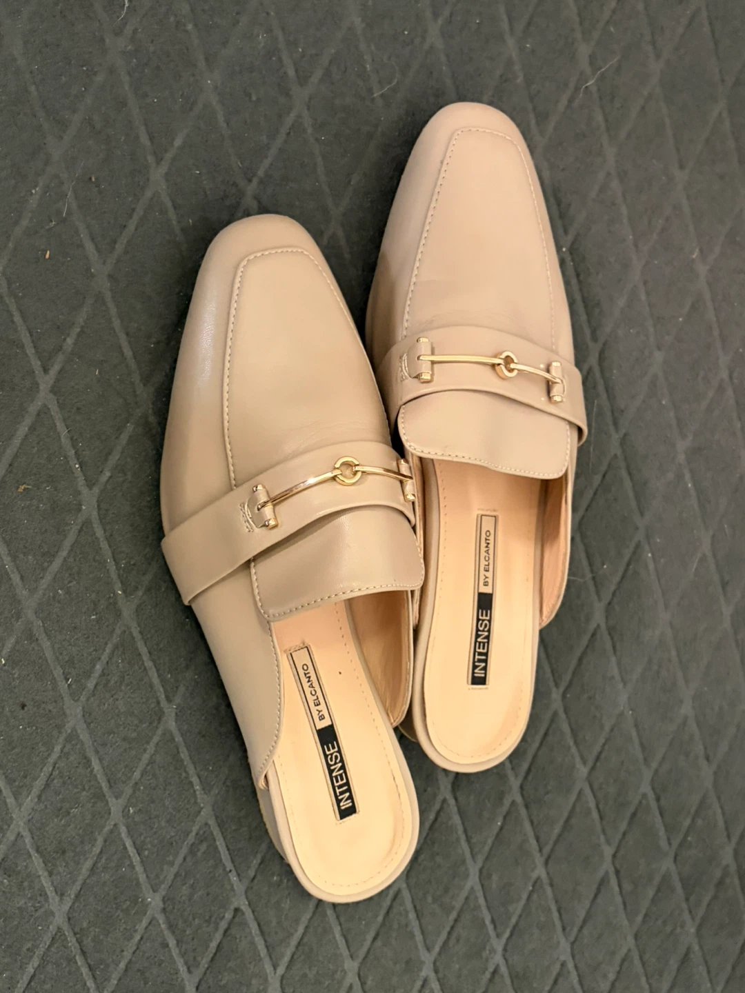 Intense by Elcanto Beige Mules