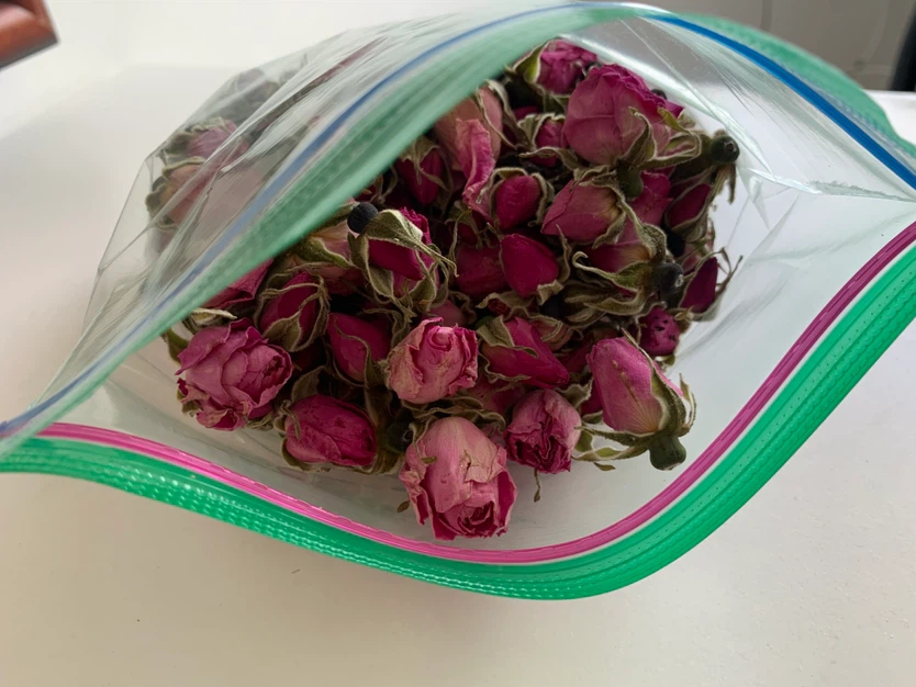 Organic Dried « Damask Rose Buds» - photo 4