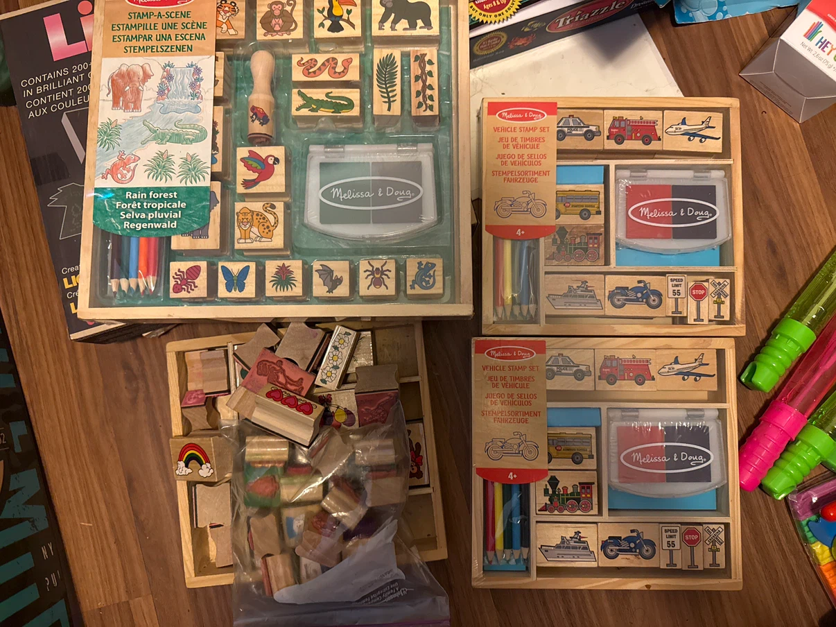 Melissa & Doug Stamp Sets