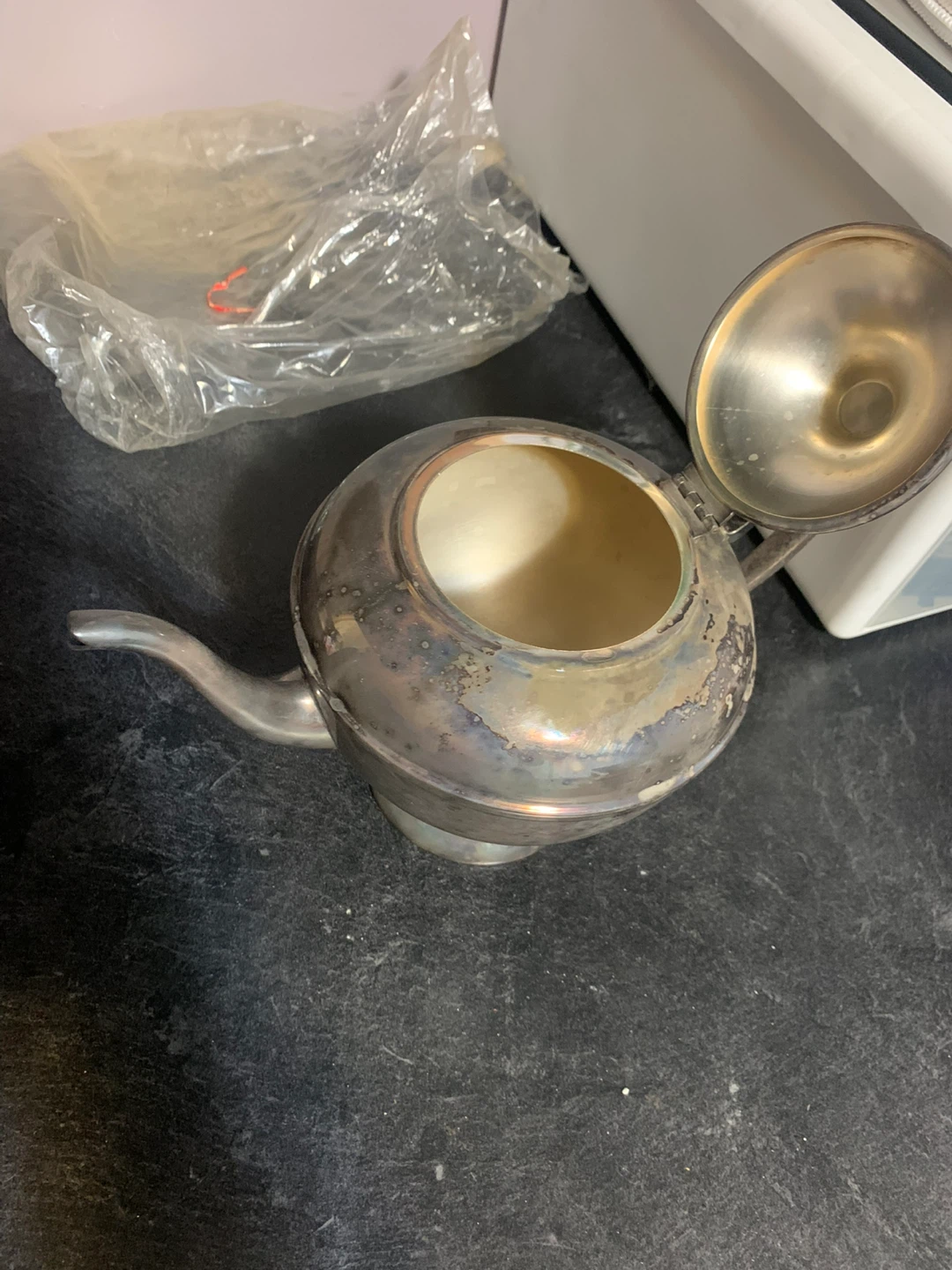 Vintage Dutchess Plate Silver-Plated Tea Set - photo 2