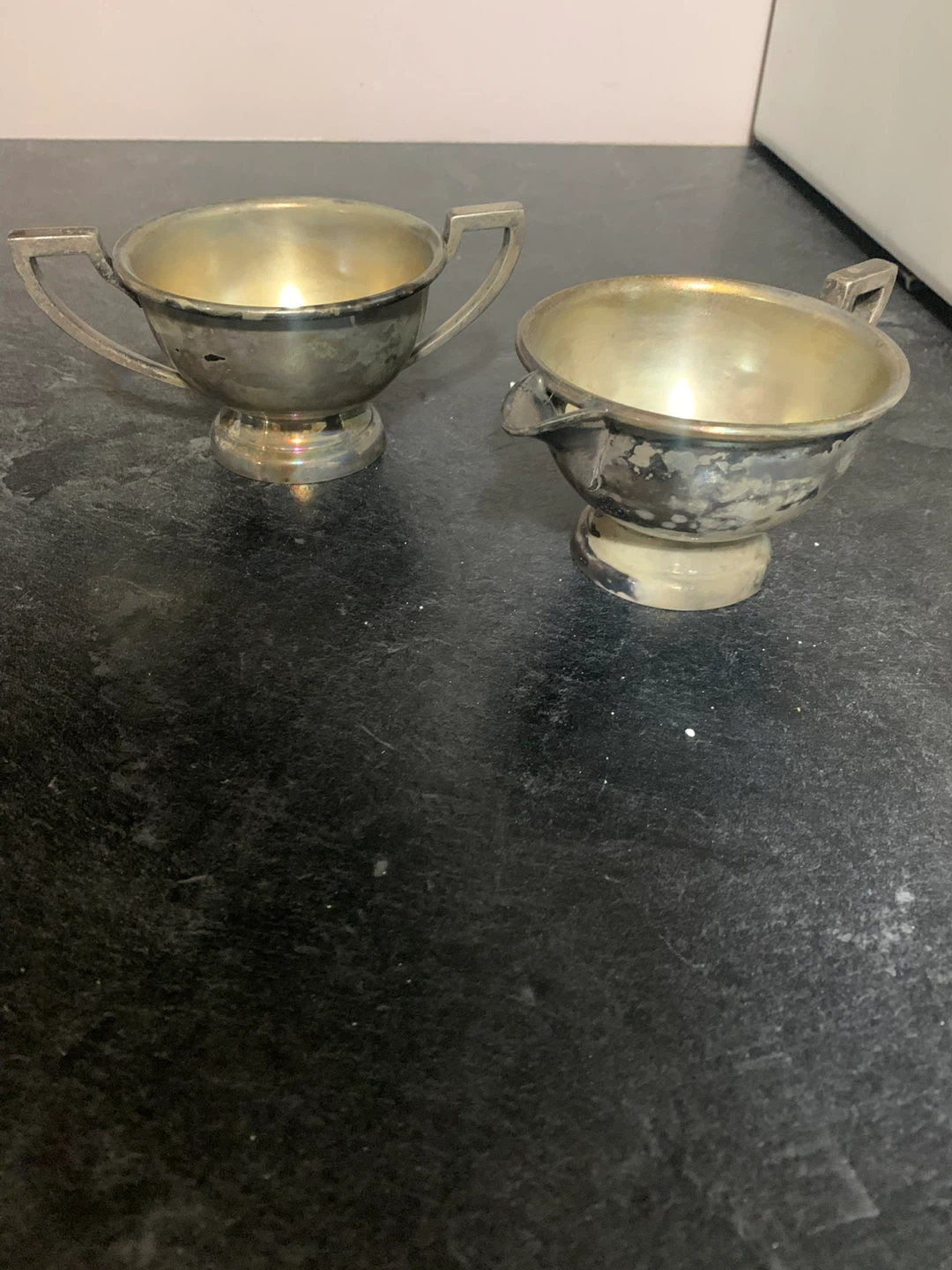 Vintage Dutchess Plate Silver-Plated Tea Set - photo 4