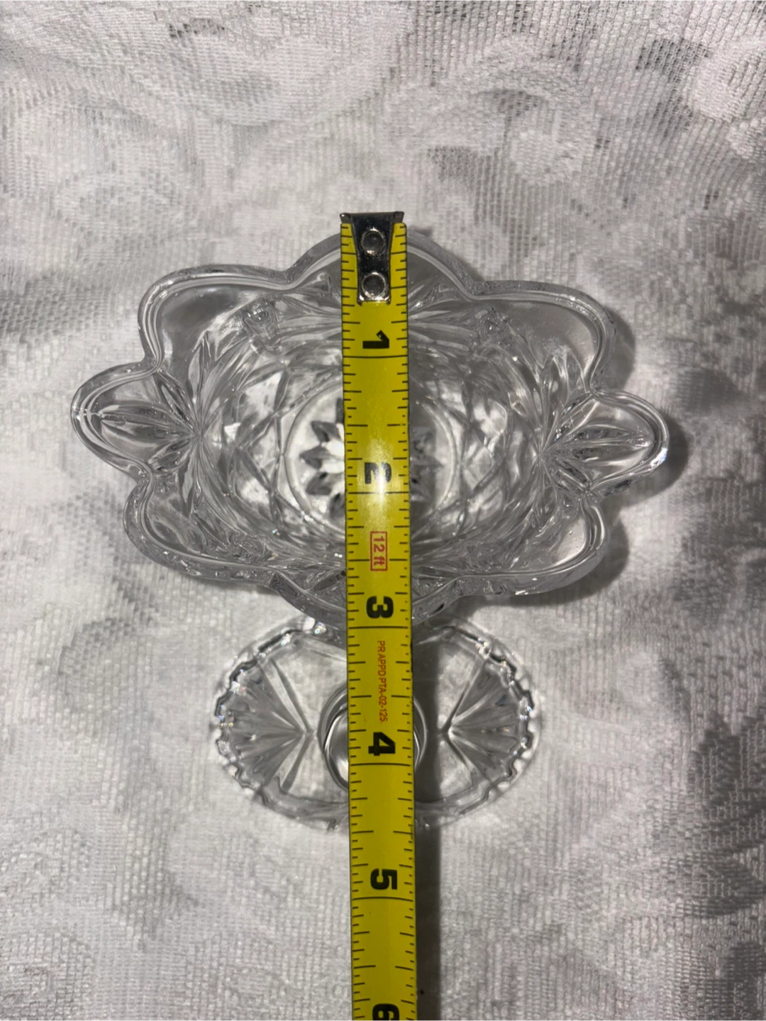 Crystal Glass Candy Dish with Lid - photo 4