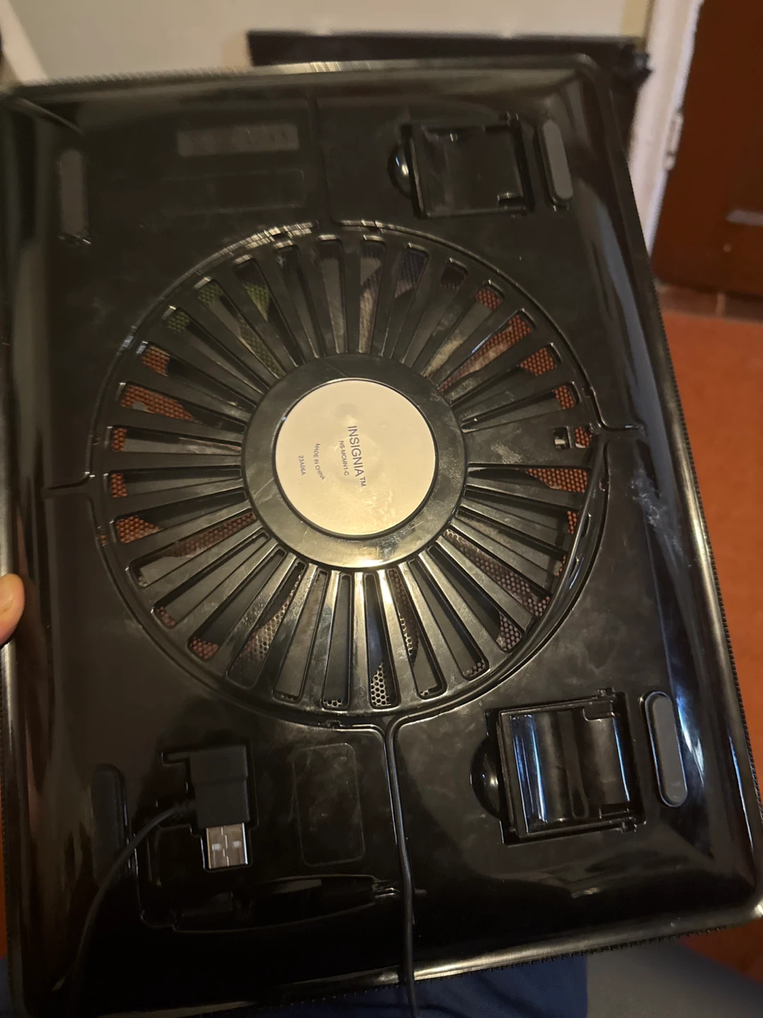 Black Laptop Cooling stand - photo 2