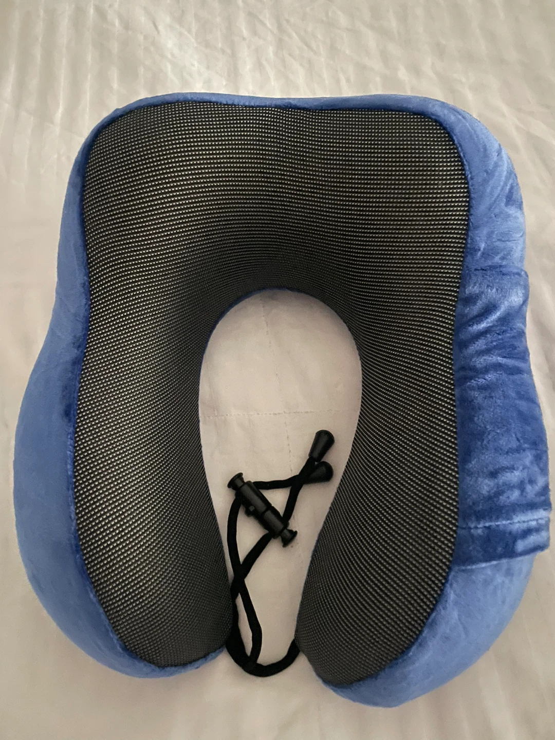 NEW! Blue Travel Memory Foam Neck Pillow - photo 2