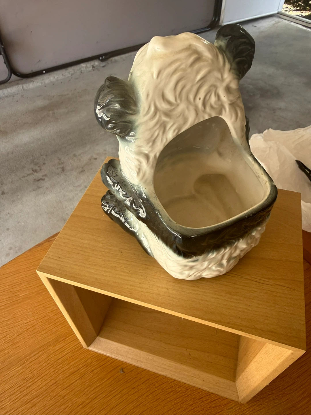 Vintage Panda Ceramic Planter - photo 2