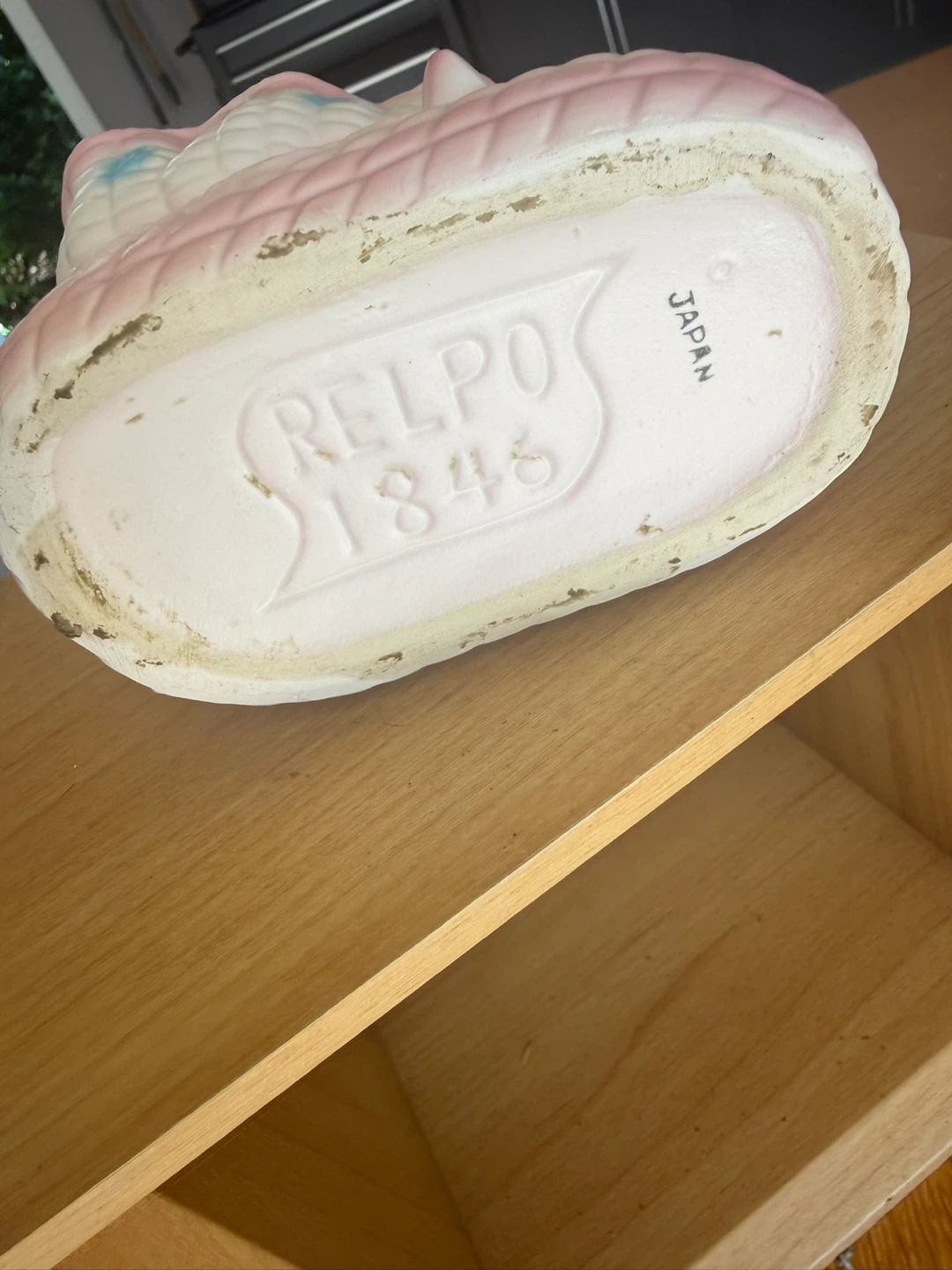 Relpo 1845 Ceramic Baby Boot Planter - photo 3