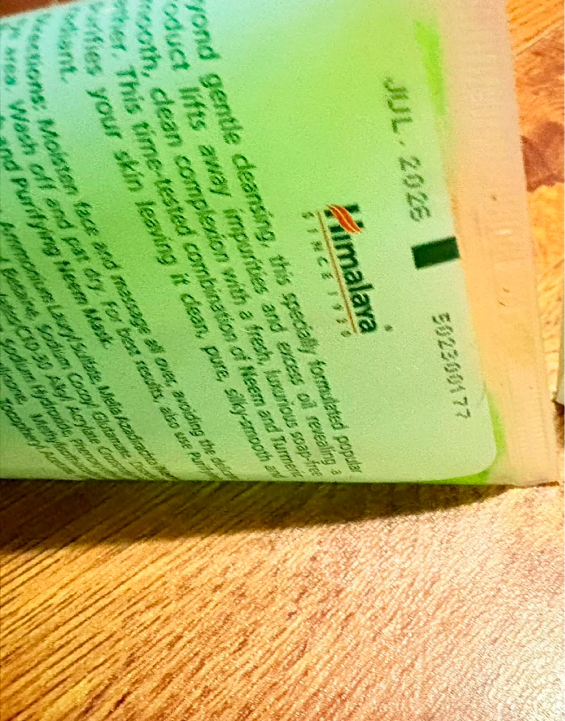 Himalaya Purifying Neem Face Wash 150ml - photo 2