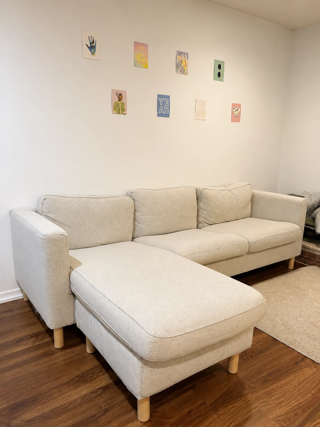 Beige Sectional Sofa