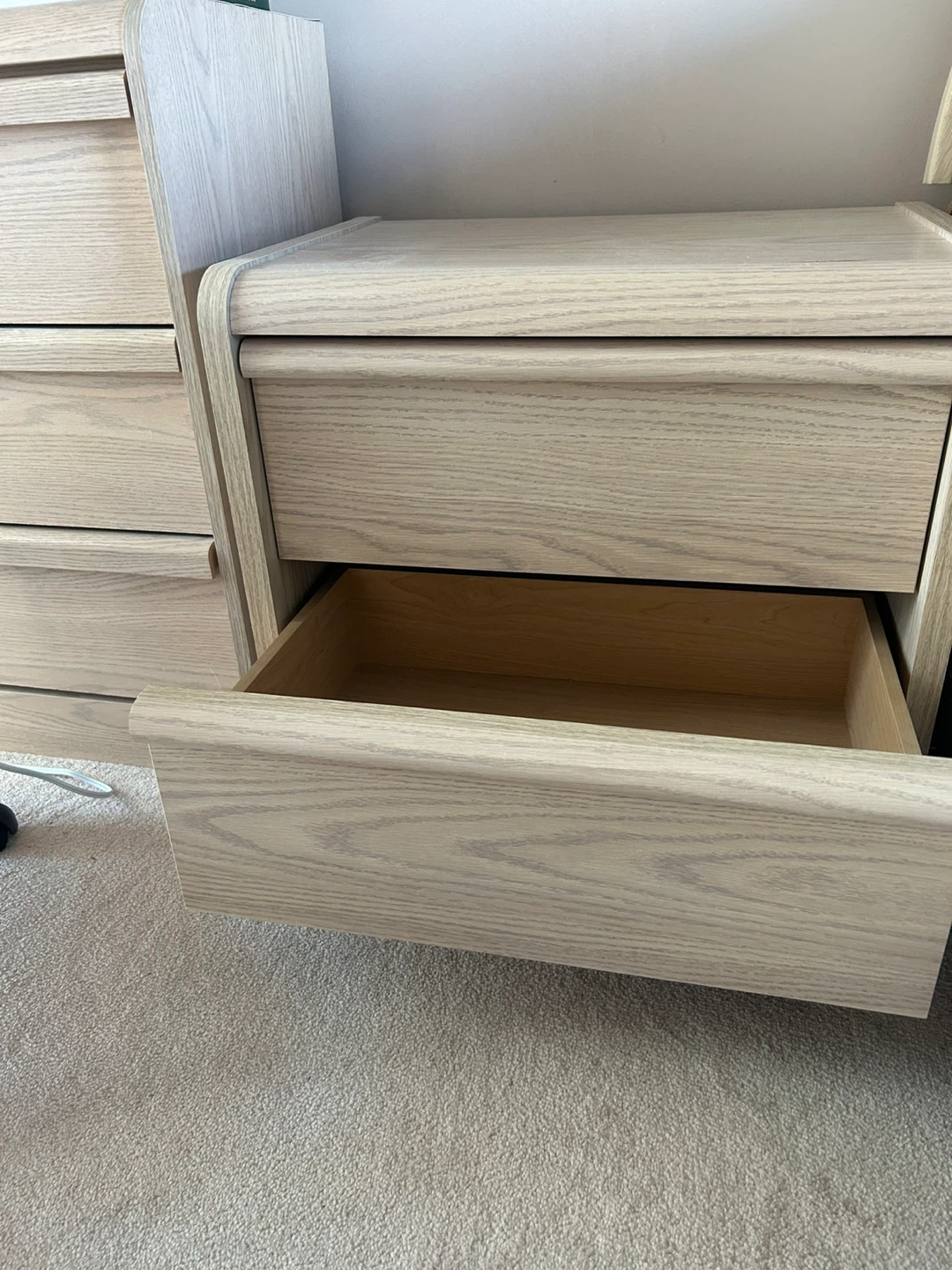 Bedside table / nightstand at $30 each ( 3 nos - photo 2