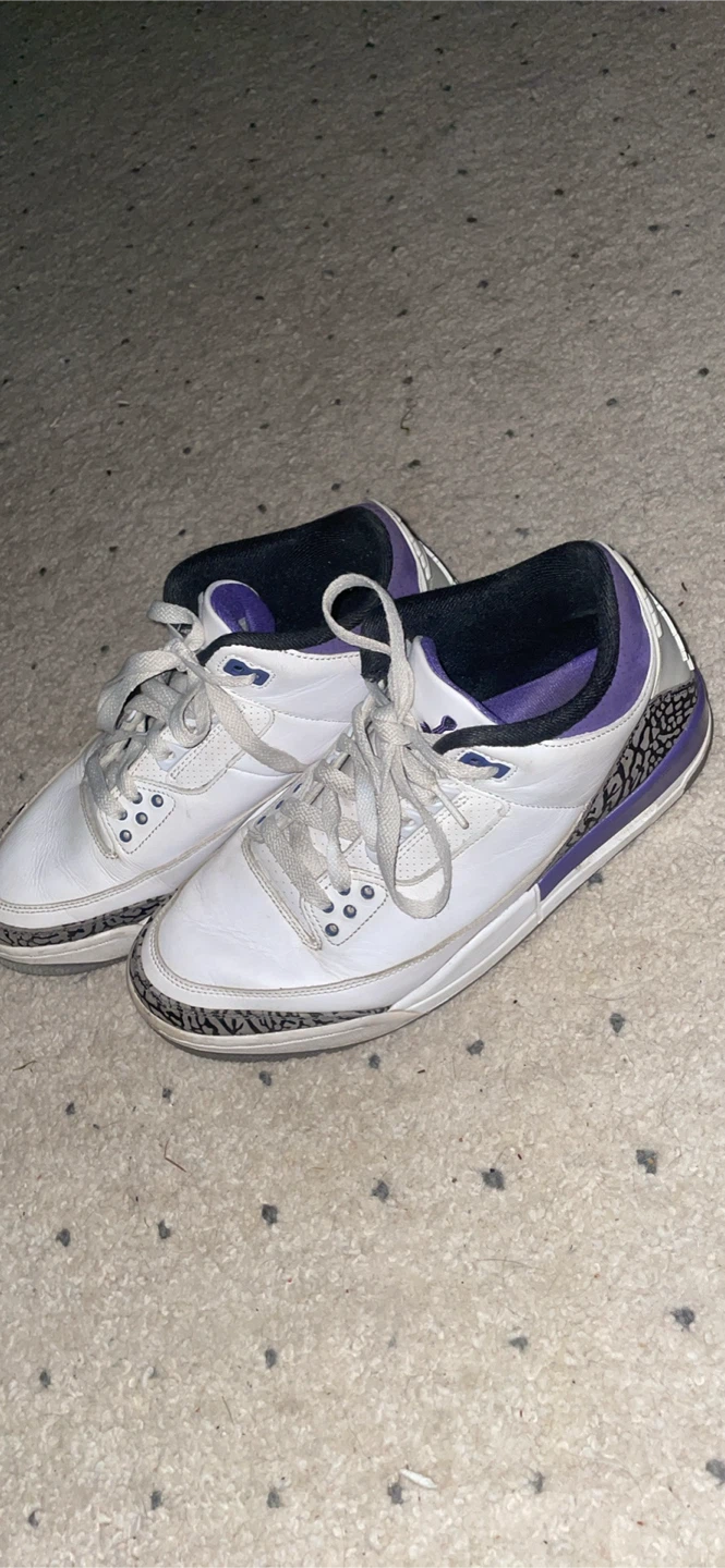 Jordan 3 dark iris