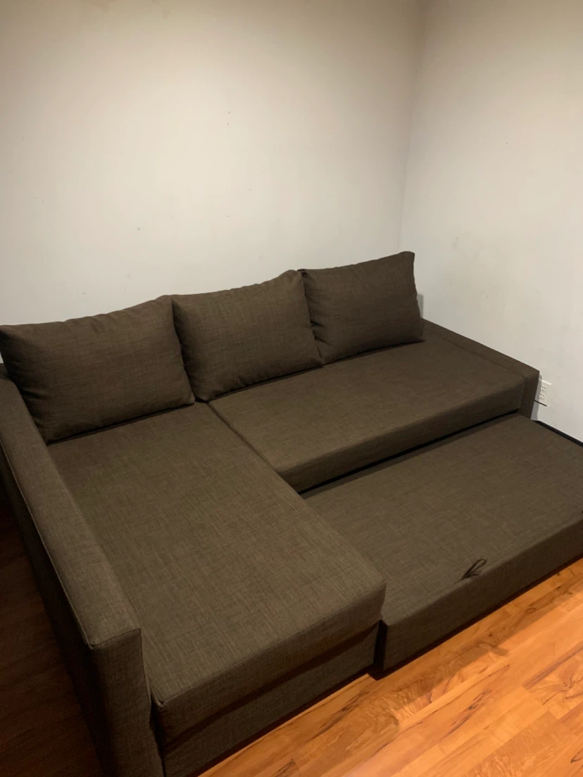 FREE DELIVERY+IKEA FRIHETEN SOFA BED SECTIONAL L SHAP COUCH - photo 3