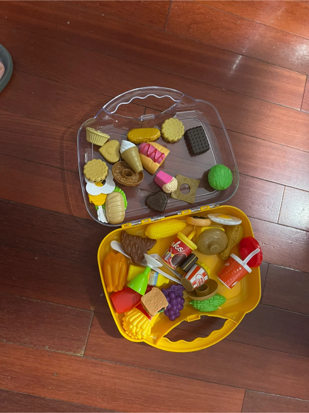 Kids Pretend Play Hamburger Food Set - photo 2