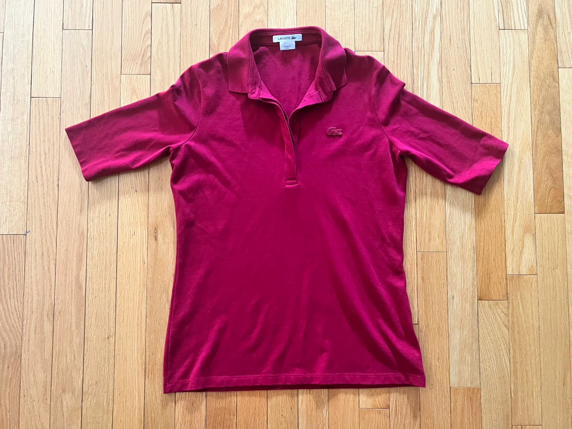 Lacoste Women's Polo (size 42/large/