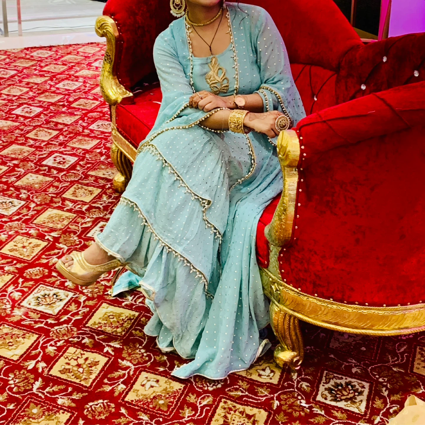 Elegant Indo-Western Sharara Set - photo 5