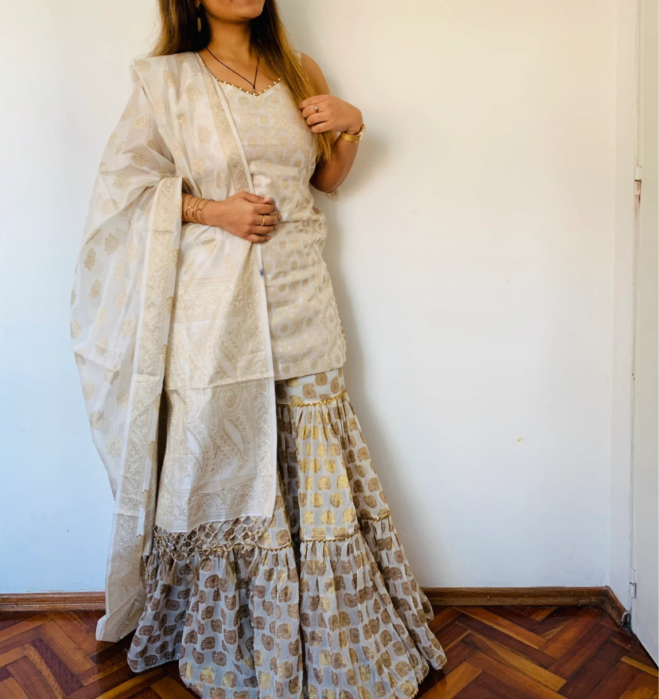 Designer Sharara Set