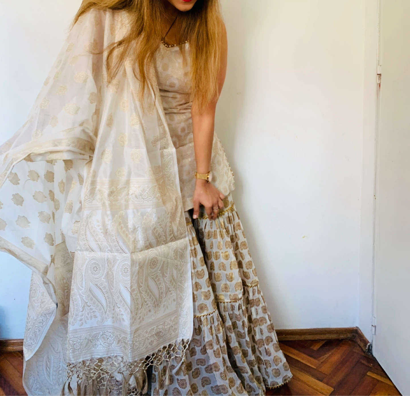 Designer Sharara Set - photo 3