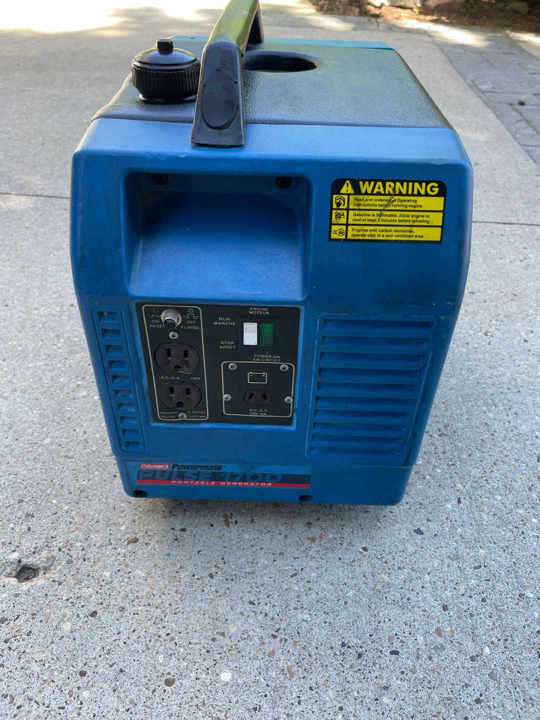 Powermate Pulse 1700 Portable Gas Generator - photo 3
